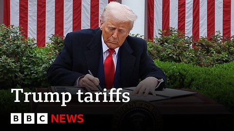 President Trump reveals global tariffs but what does it mean for the world? | BBC Newscast