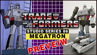 Megatron Transformers Studio Series 86 Preview