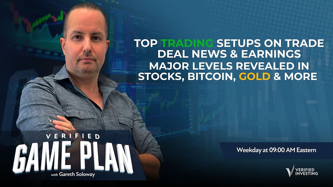 Major Trade Setups For The Day As US to Sign UK Trade Deal, Markets Rally