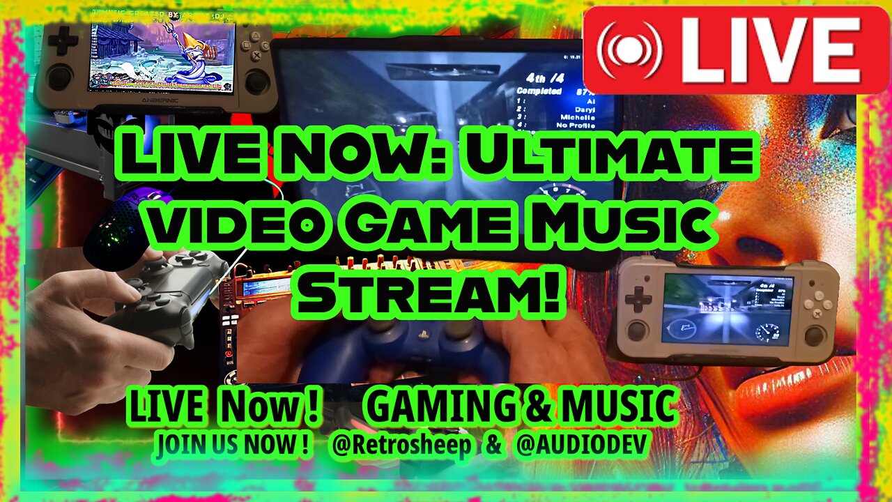 Rumble VIDEO GAME Radio 🔥Retrosheep | Live Music Stream Wales 🔥 Top Gameplay