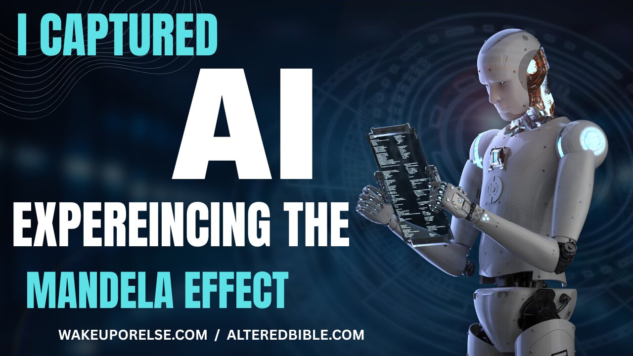 I finally caught AI expereincing the Mandela Effect You need to listen to the end UNBELIEVABLE!