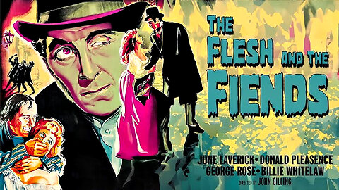 The Flesh and the Fiends (1960) Full Movie | Classic Horror | Crime | Thriller