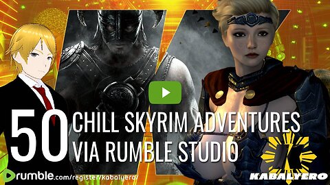🔴 Skyrim Special Edition [50] 🎮 Chill Skyrim Adventures! Questing And Exploring via Rumble Studio