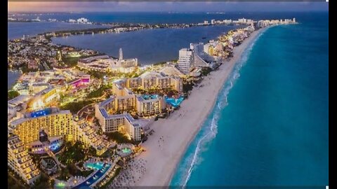 Cancun with Genny and Conor. January 2008