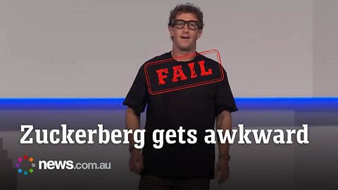 Zuckerberg fumbles through awkward tech fails at Meta showcase