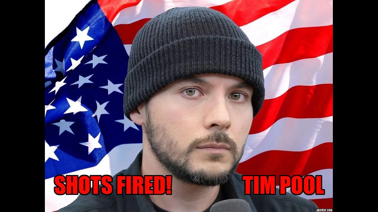 TIM POOL SHOTS FIRED!