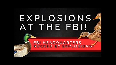 LIVE Explosions At FBI Headquarters Washington DC