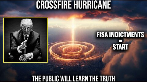 And We Know BOMBSHELL 04.12.25: "Crossfire Hurricane released, Clinton exposed, PANIC, DNI on ELECTION THEFT, J6"