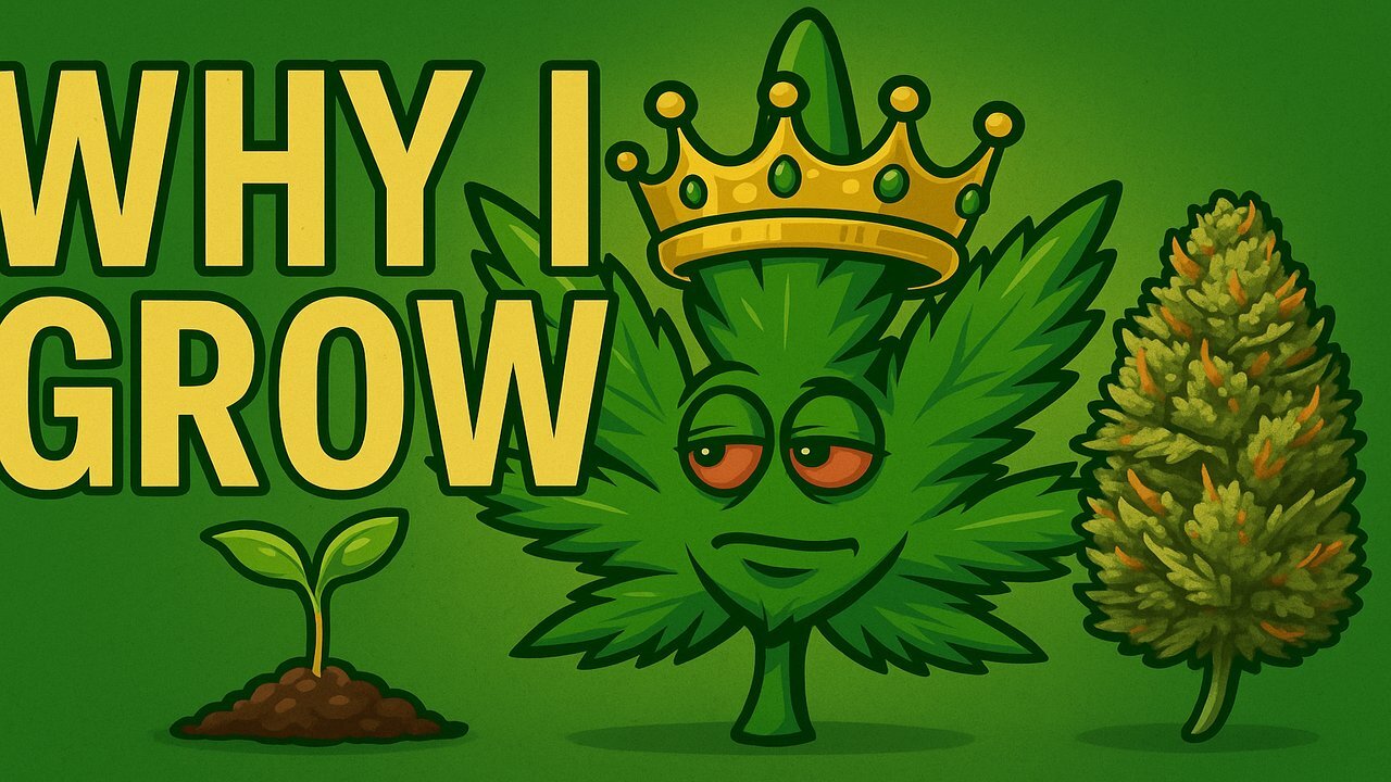 The Real Reason I Grow My Own Weed 👑🌿