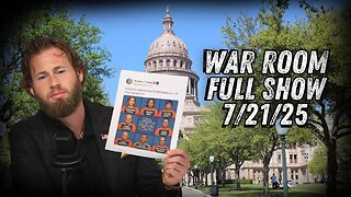 War Room With Owen Shroyer MONDAY FULL SHOW 7/21/25