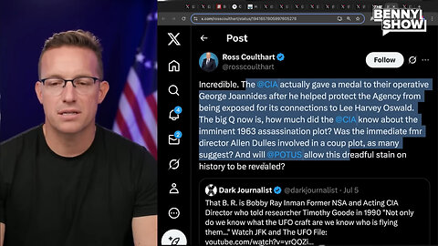 The Truth is There, Waiting for all the Epstein People to Die-CIA Contacted Oswald BEFORE JFK Murder
