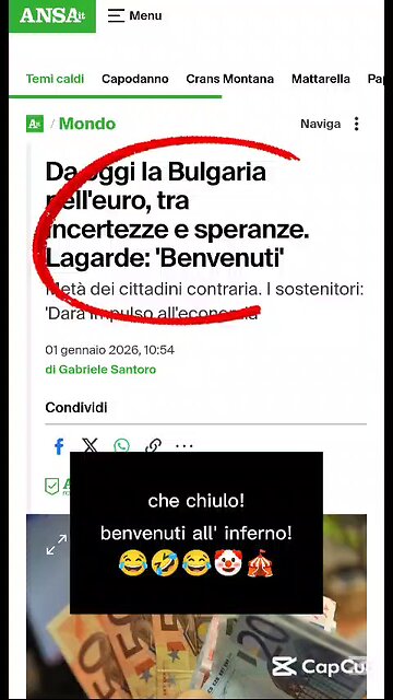 la notizia del giorno