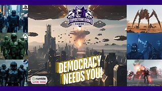 Democracy Needs you!! ( Helldivers with friends)