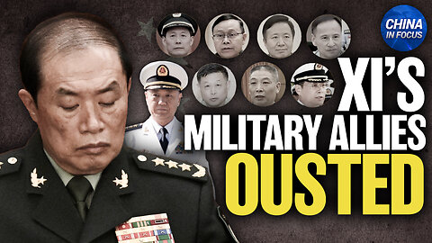 China Ousts 9 Top Generals Ahead of Key Leadership Meeting