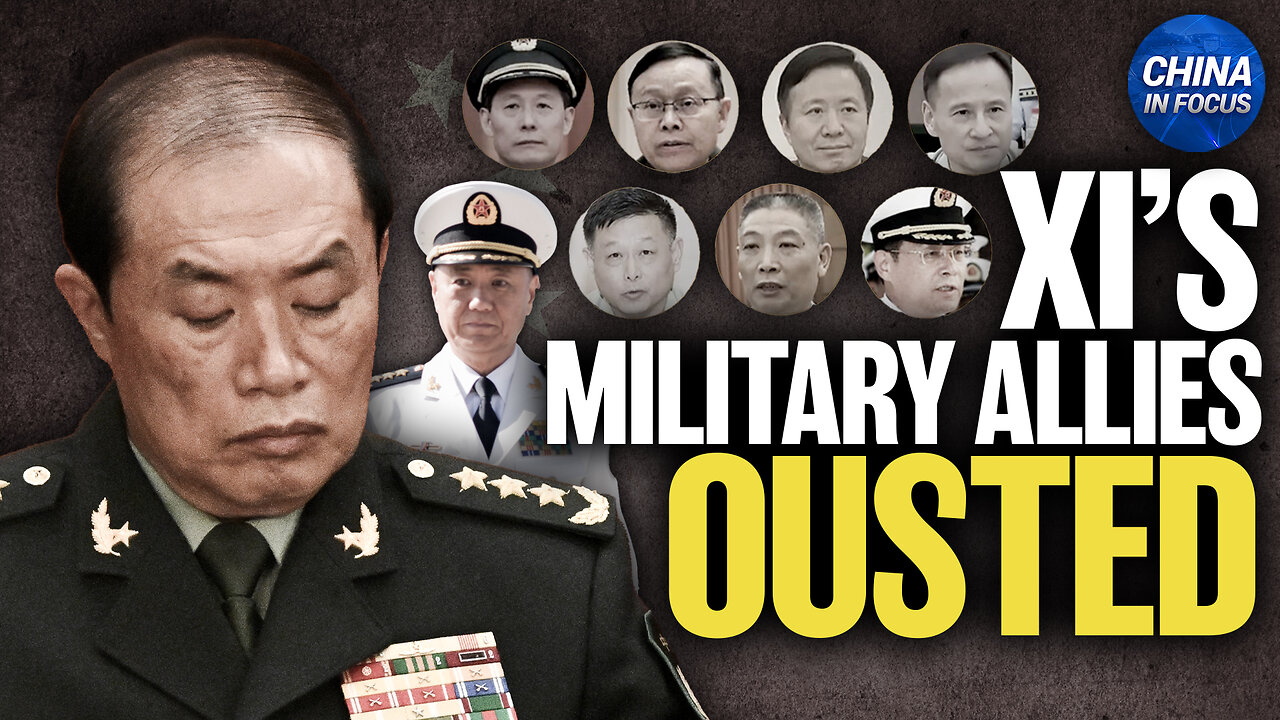 China Ousts 9 Top Generals Ahead of Key Leadership Meeting