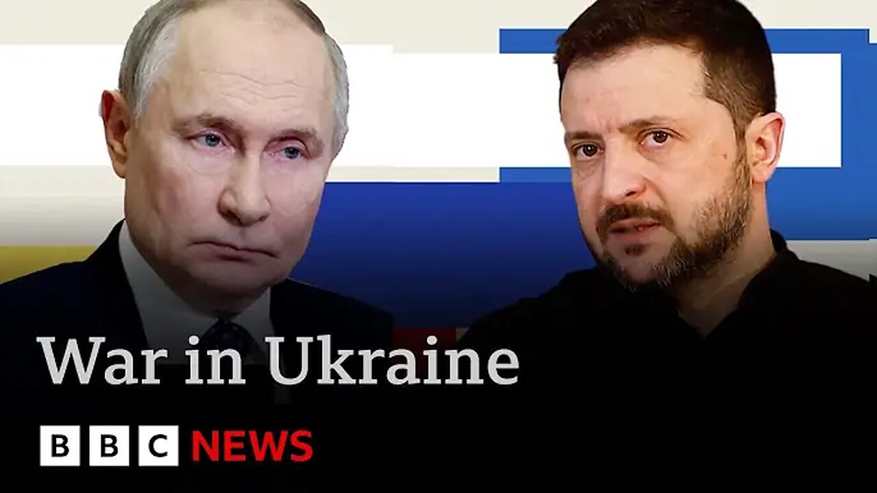 Zelensky challenges Putin to meet this week after pressure from President Trump | BBC News
