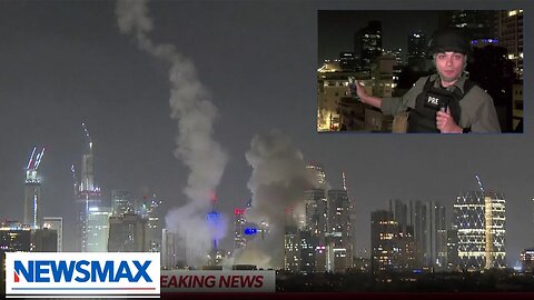 Impacts seen in Tel Aviv after Iranian missiles launched