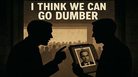 I Think We Can Go Dumber....