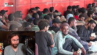 Illegal migrant invasion in Greece