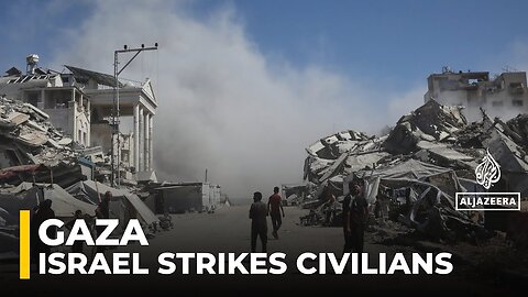 Attack on fleeing Palestinians: Israel attacks people escaping its bombing campaign