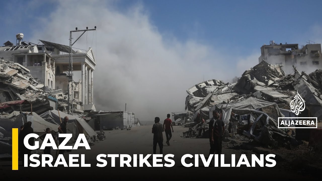 Attack on fleeing Palestinians: Israel attacks people escaping its bombing campaign