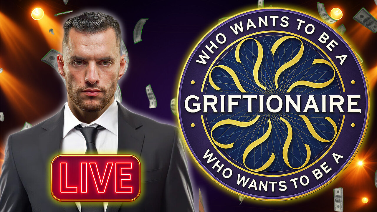 LIVE Trivia Call In Show! | GRIFTIONAIRE #1