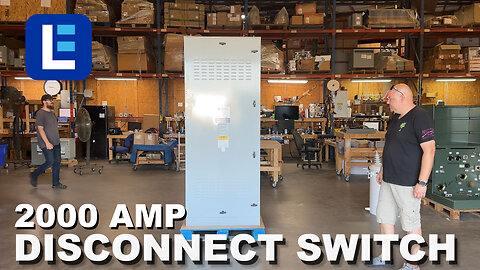 2,000-amp Disconnect Switch - Fused 2000 Amp - 600V AC, 3 Phase