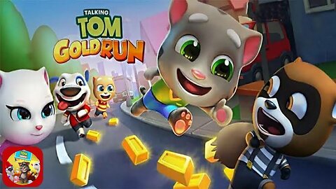 Talking Tom Gold Run - Funny cat Speedrun Gameplay