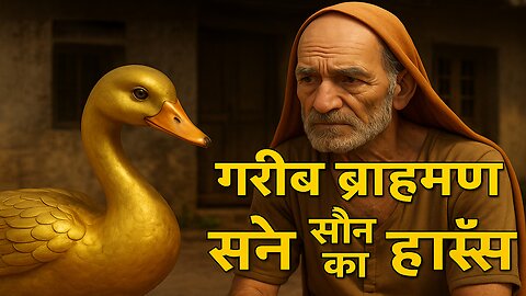 गरीब ब्राह्मण और सुनहरी हंस | लोभ और पछतावे की नैतिक कहानी | एनिमेटेड कथा