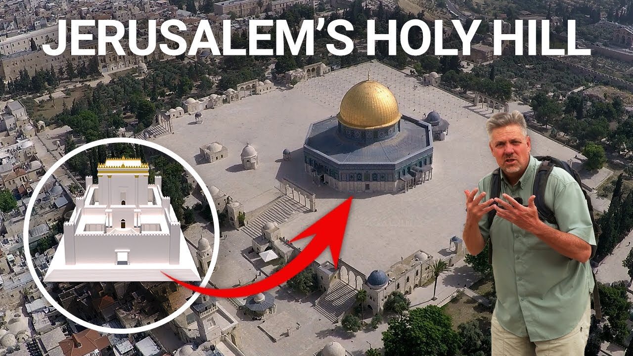 The Temple Mount – Where it IS. Where it ISN'T. What is it FOR? (ignore the Rabbi)