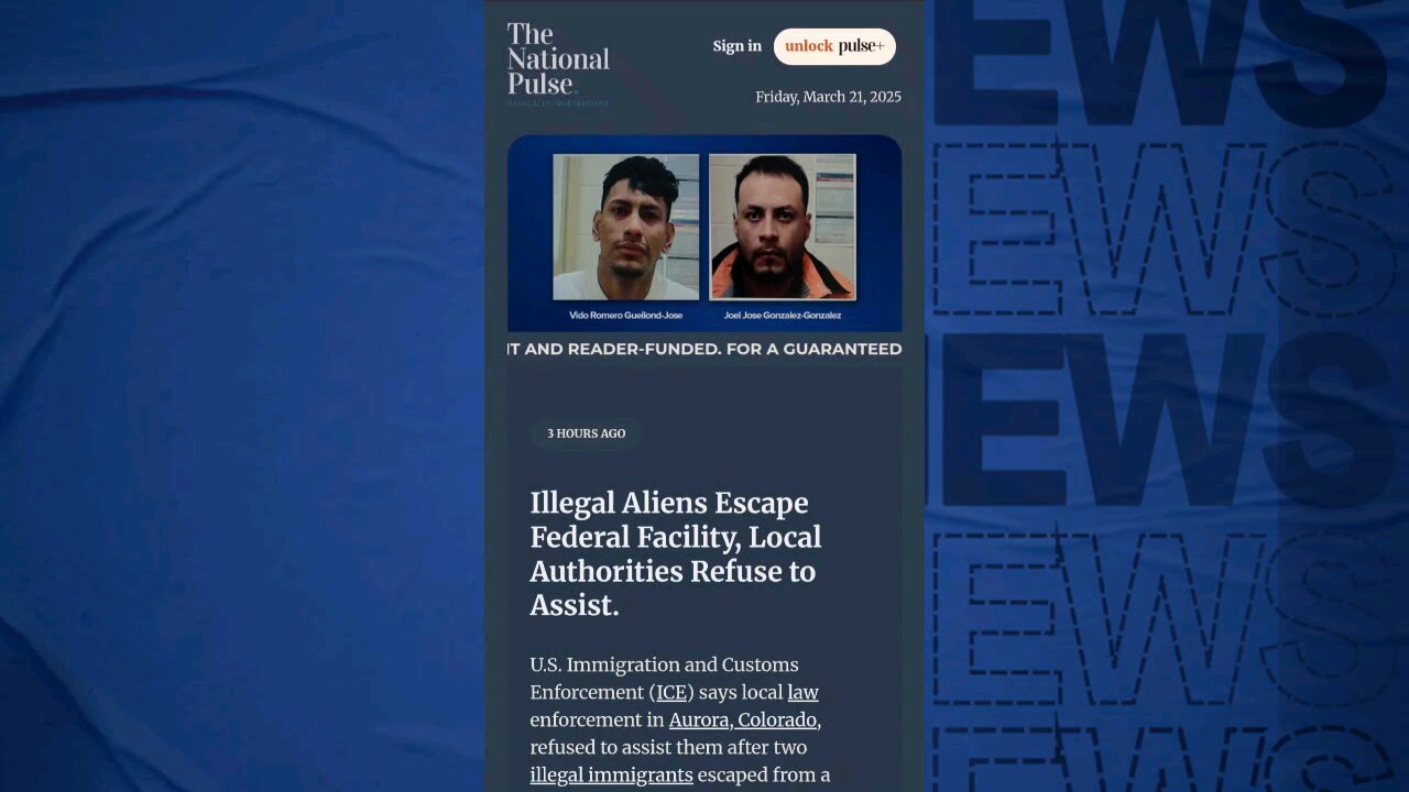 illegal immigrants escape from ICE facility