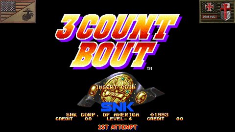 HI-Score Conquest: "3 Count Bout" (Arcade - 1993) [NA Version]