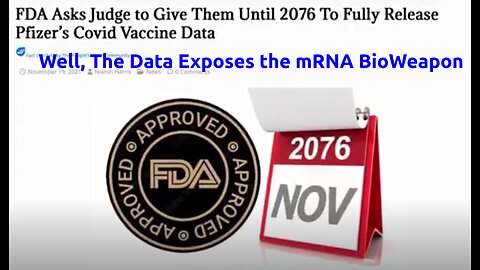 mRNA Vaccine BioWeapon Deaths Reach New Highs: Documents Are Suppressed (Like JFKs?)
