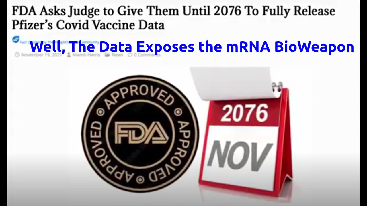 mRNA Vaccine BioWeapon Deaths Reach New Highs: Documents Are Suppressed (Like JFKs?)