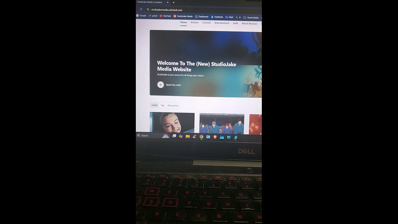 Check out my new website!