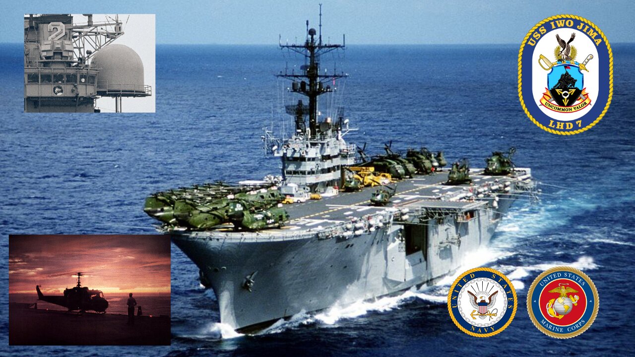 USS IWO JIMA CV-46 LPH-2 LHD-7