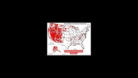 Federally owned land in America