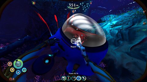 I picked the wrong place to try and repair (Subnautica: Below Zero)