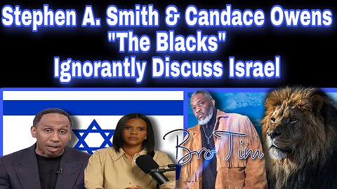 Stephen A. Smith & Candace Owens Ignorantly Discuss Israel