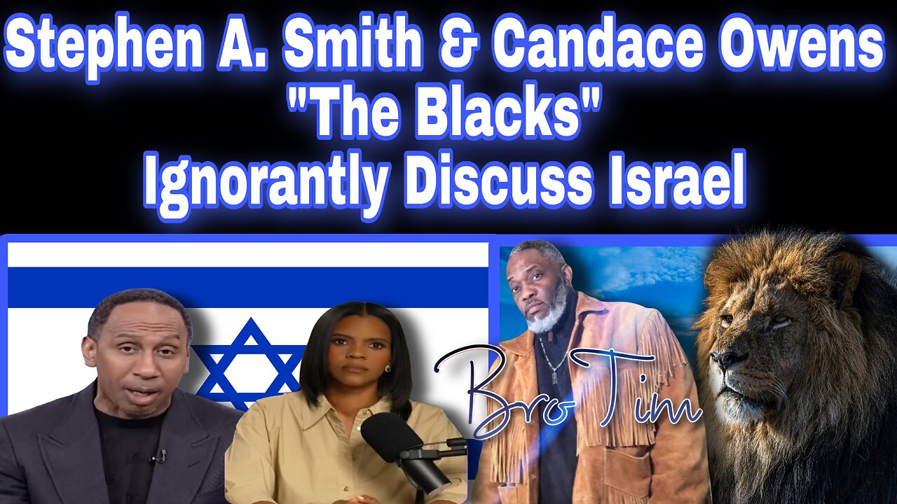 Stephen A. Smith & Candace Owens Ignorantly Discuss Israel