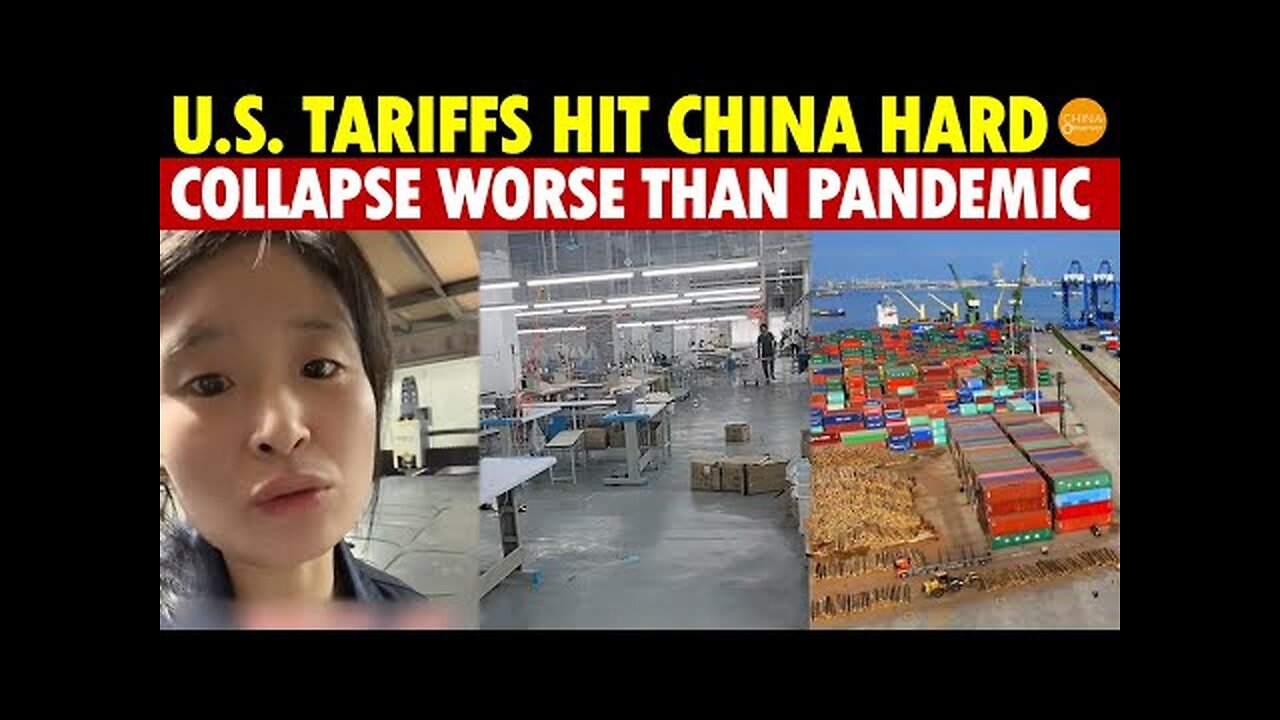 U.S. Tariffs Hit Hard, Chinese Factories Collapse, Selling Equipment, Worse Than the Pandemic