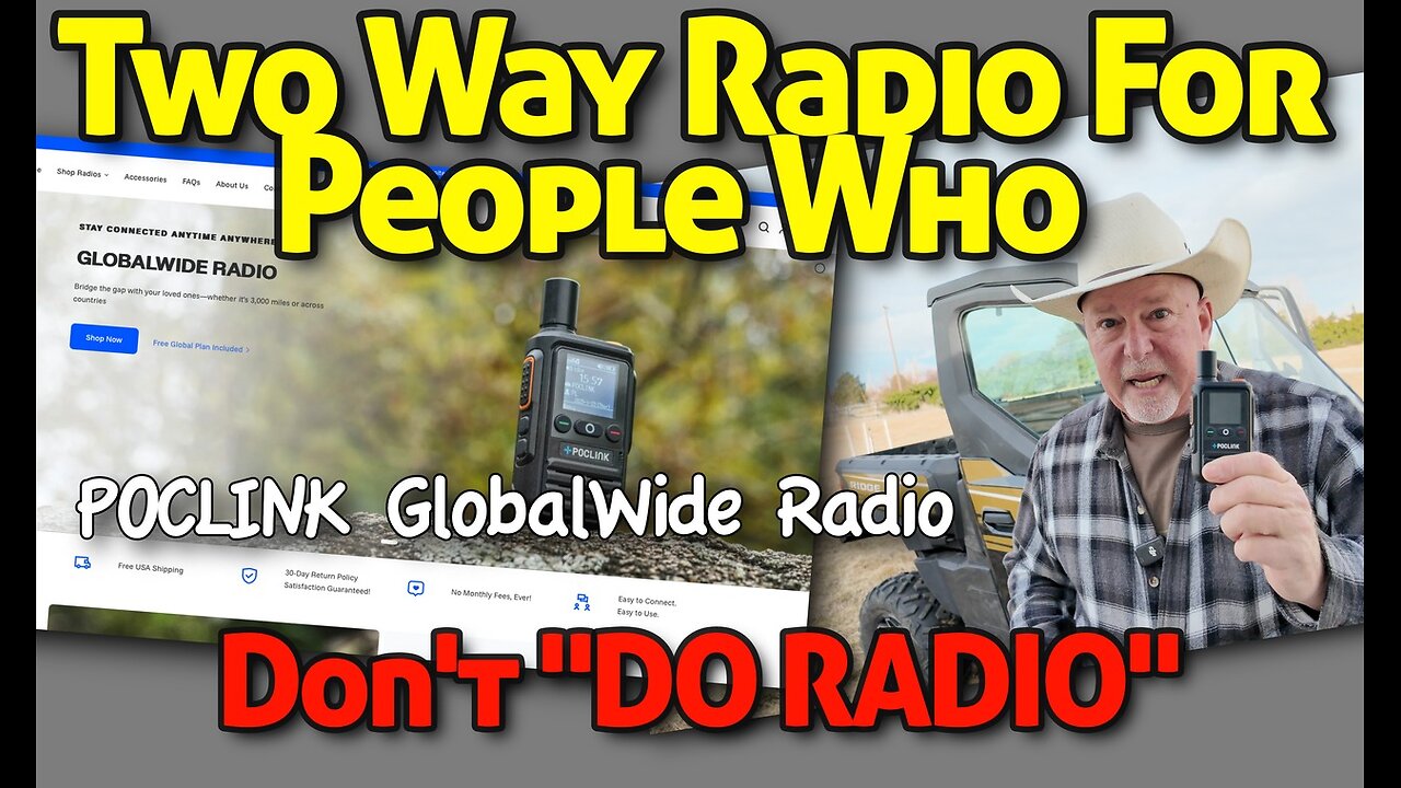 POCLINK The Radio for people who don't DO Radio.