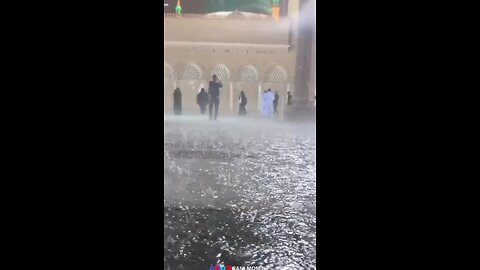 Rain in Madina