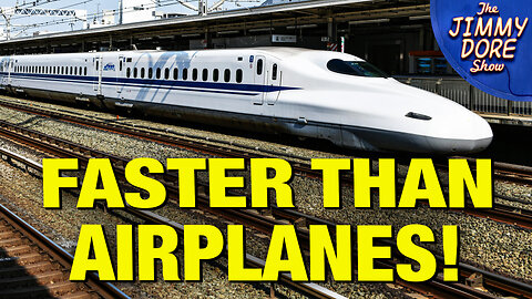 China’s New Electromagnetic Trains Travel At 620 Miles Per Hour!