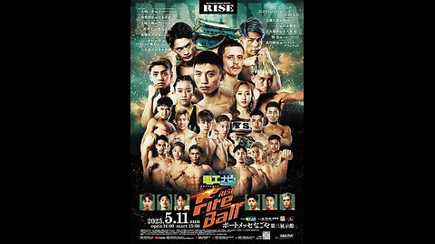 RISE Fire Ball Nagoya - May 11 2025 - Port Messe Nagoya Exhibition Hall 3, Nagoya