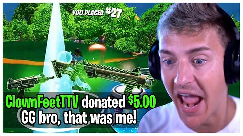 Ninja Was Not Happy With This Donation