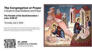 The Parable of the Good Samaritan—Luke 10:25-37