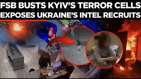 UKRAINE V/S FSB: Kyiv's Train & Power Grid Sabotage Plan Foiled, Covert War Exposed!