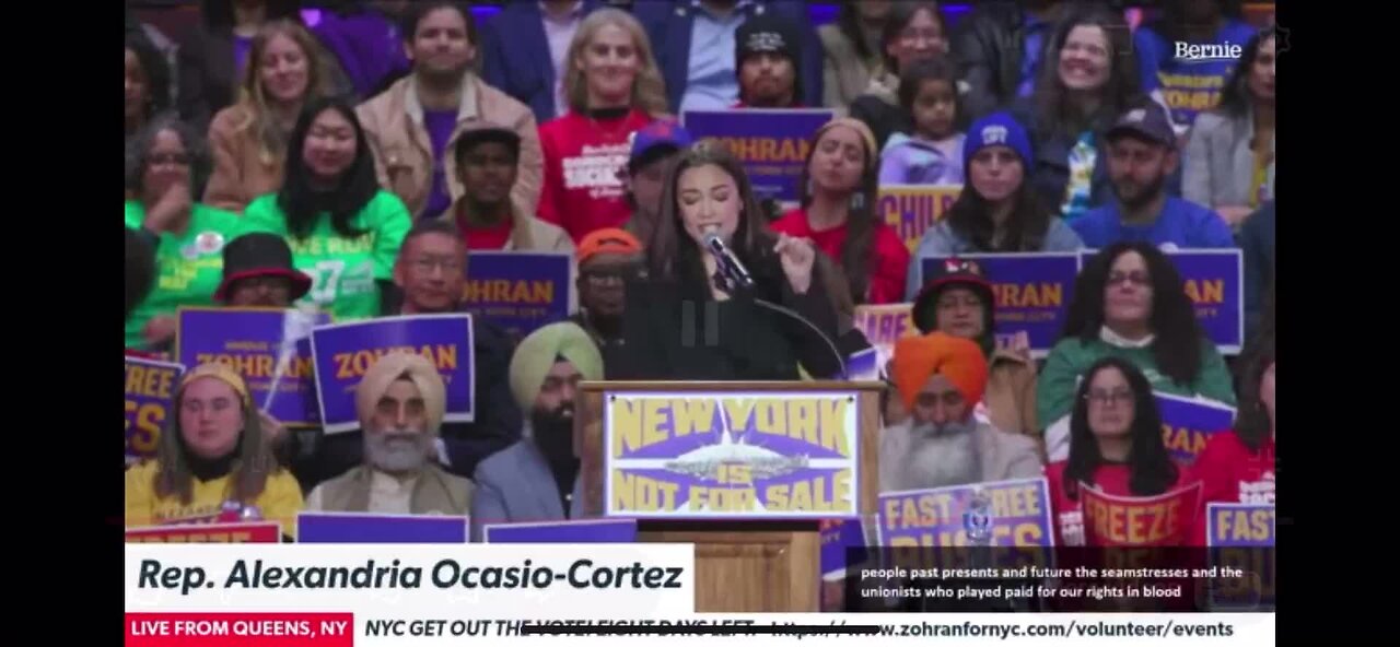 AOC: NYC Was ‘Built by the Irish Escaping Famine, Italians Escaping Fascism, Jews Escaping the Holocaust... ‘