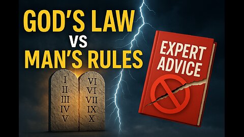 The Truth About Experts, Freedom, and the Ten Commandments | What Exodus 20 Really Teaches Us